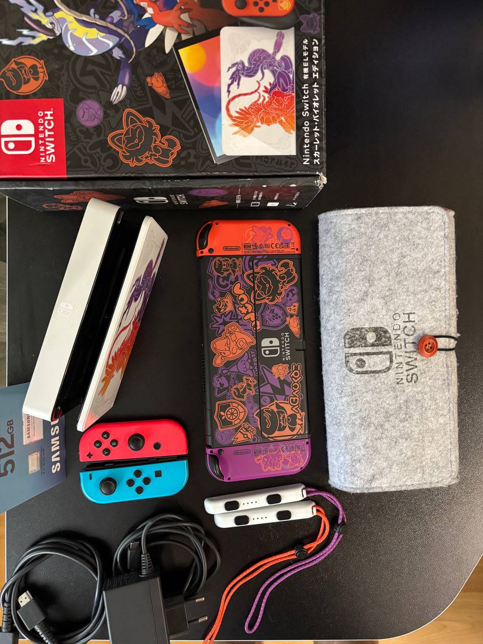Nintendo Switch OLED Scarlet & Violet Edition